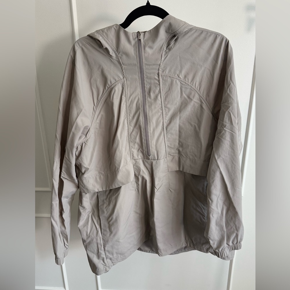 Light Gray Hooded Jacket lululemon